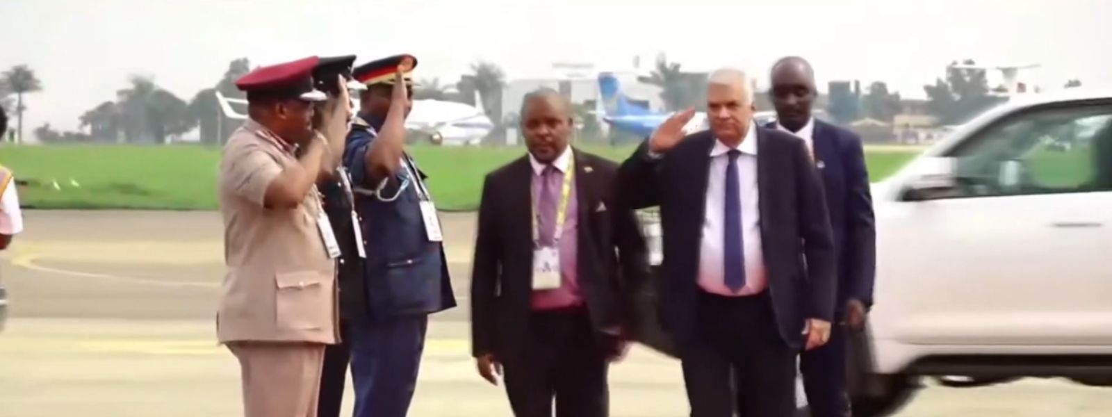 RW In Uganda To Represent Sri Lanka At NAM Summit